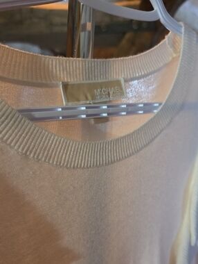 MICHAEL Michael Kors Pale Pink Crewneck Sweater